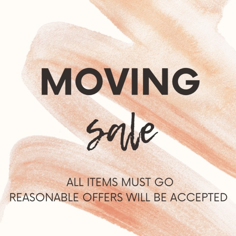 All items must go!